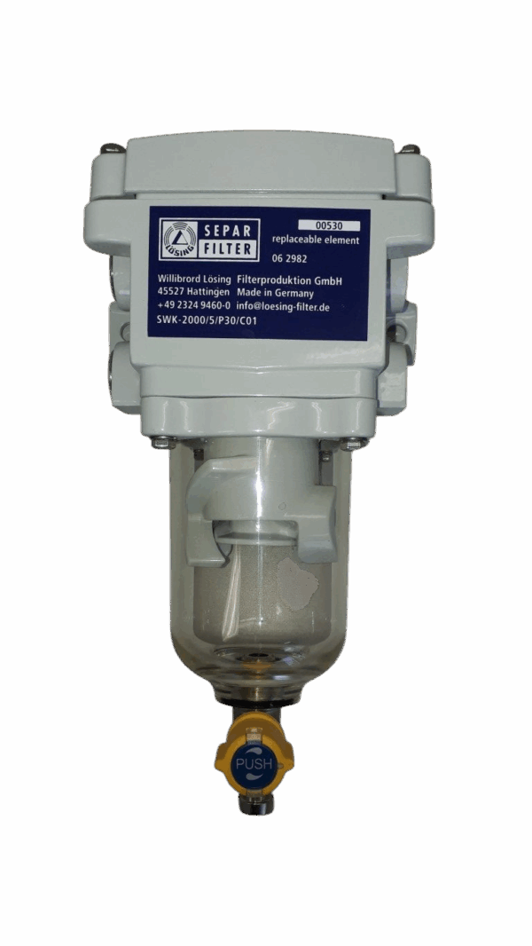 SWK-2000/5 Separ Brandstoffilter 5 liter/min