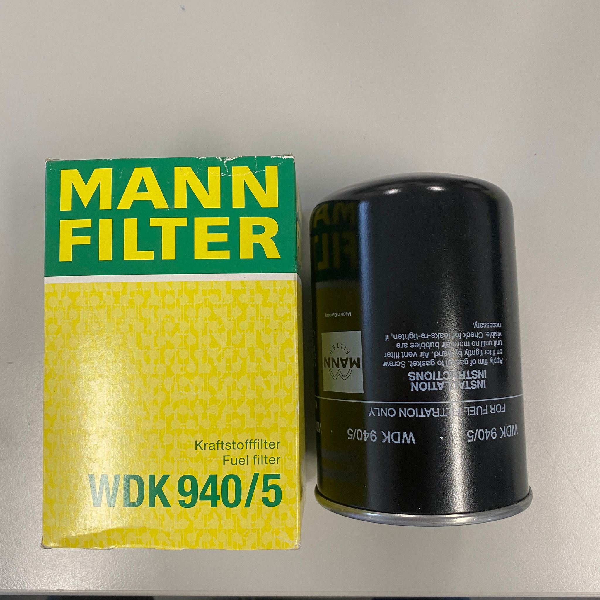 MANN-FILTER WDK 719 Filtro Carburante Per Veicoli Industriali E Bus - Qualità Primo Equipaggiamento